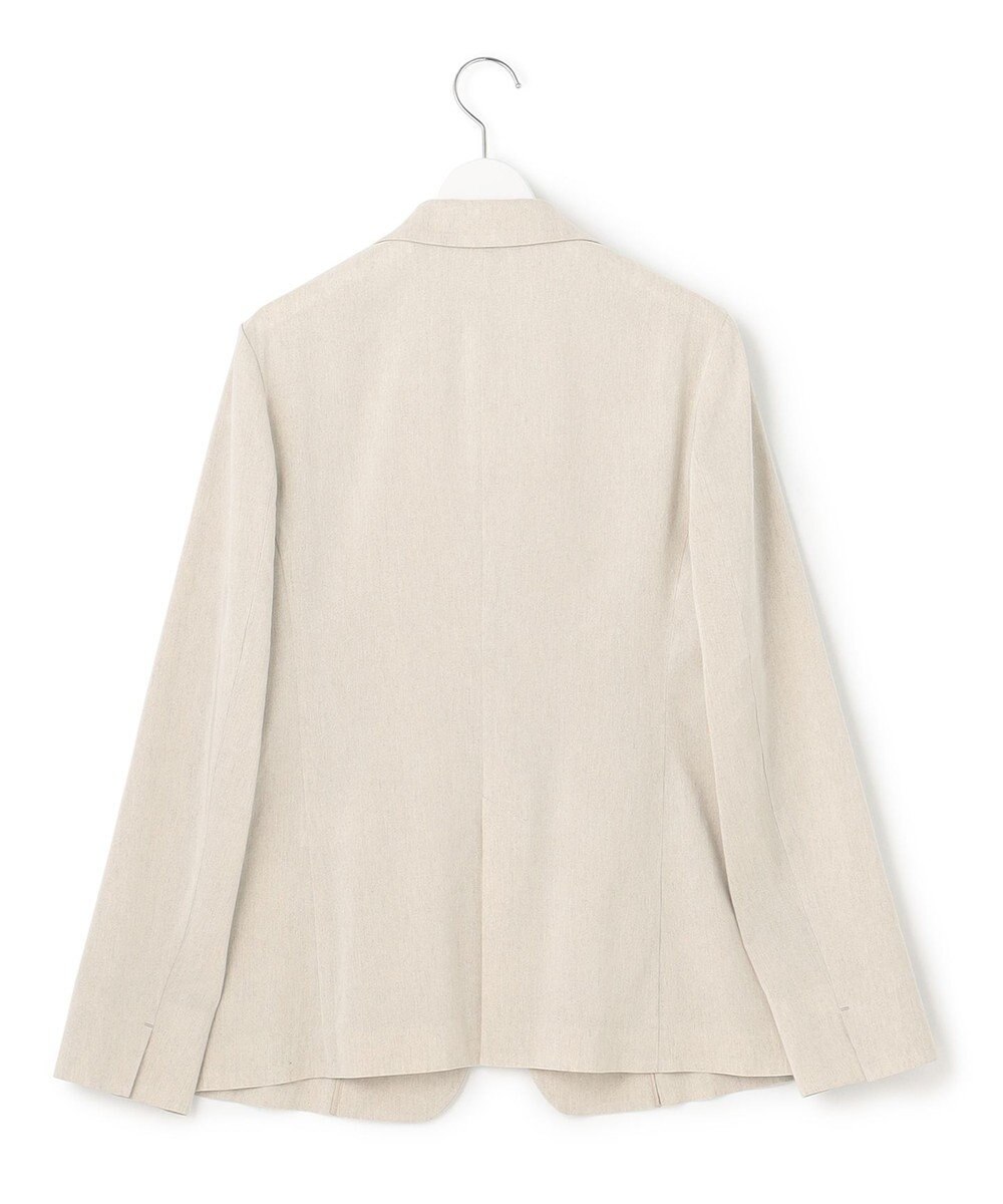 23区 S 【セットアップ対応】リネンレーヨンストレッチ テーラード ジャケット 
