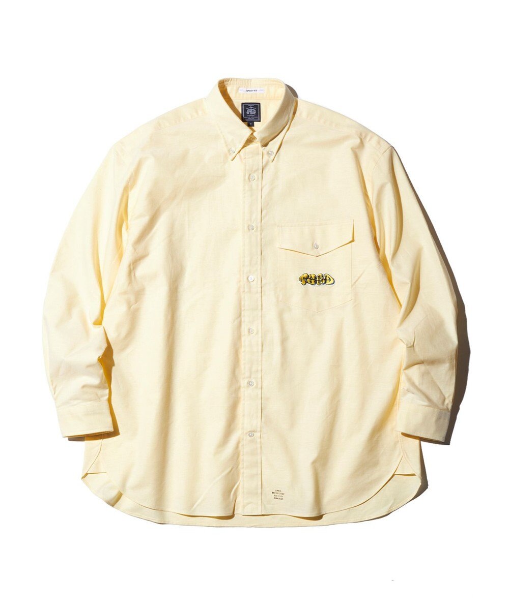 J.PRESS MEN 【J.PRESS ORIGINALS】GRFFITI B.D. OXFORD SHIRT / BAGGY FIT 