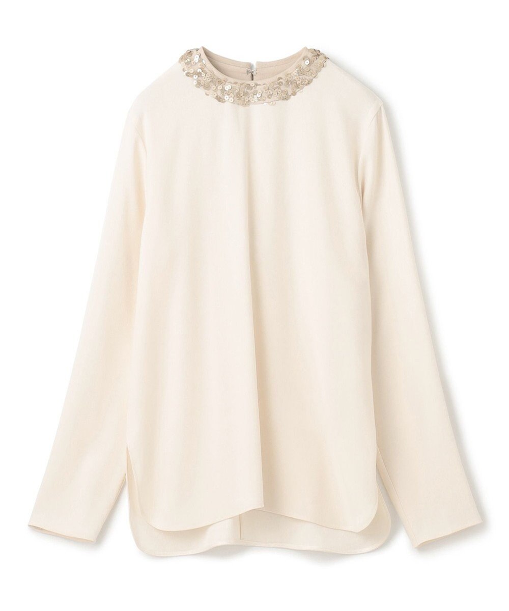 BEIGE， LA VERRERIE / スパンコールブラウス 