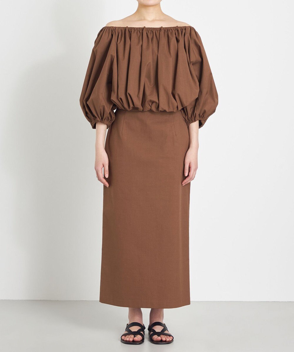 NAVE 【Nave　洗える】リリー 　バルーンスリーブブラウス 