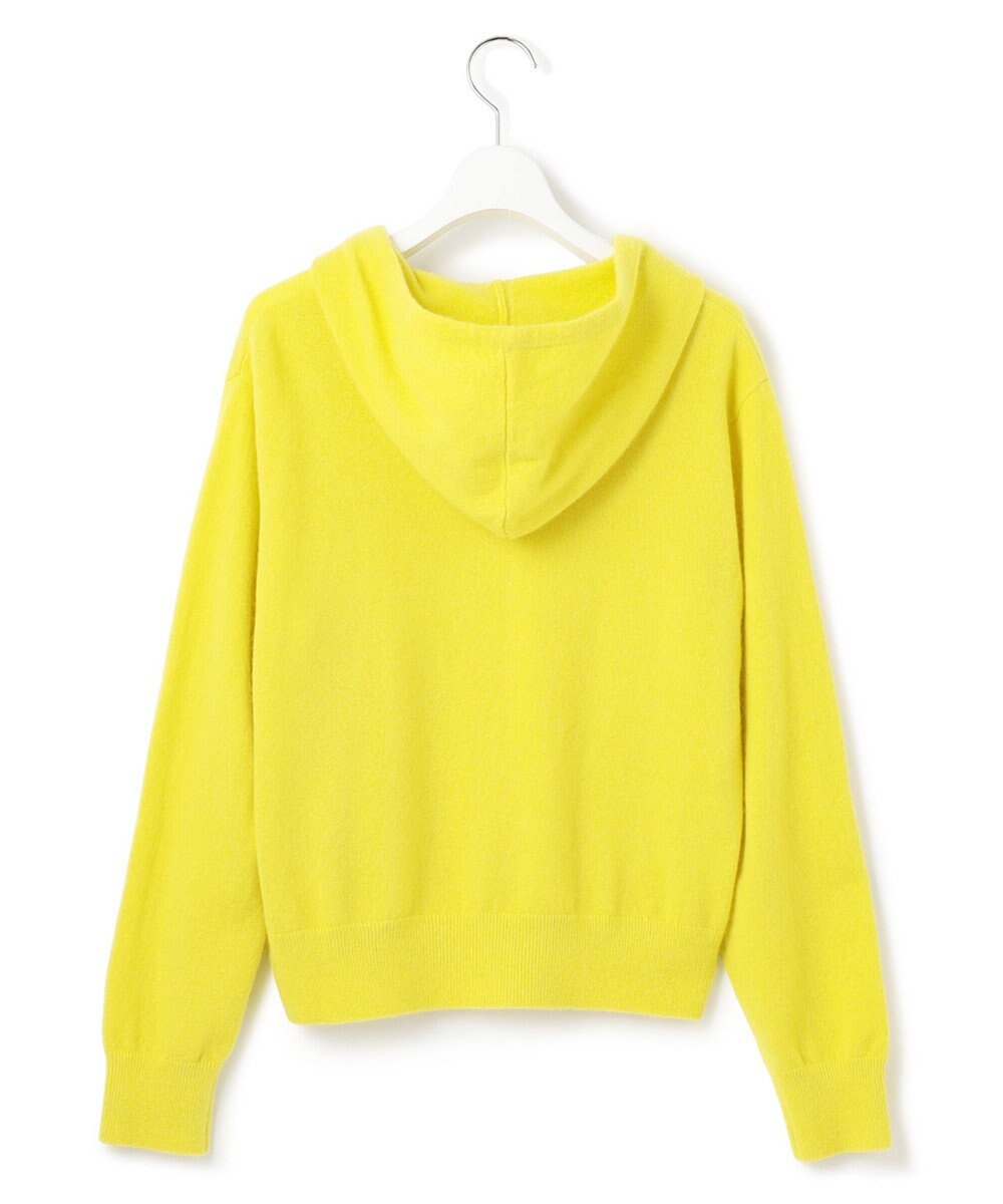 23区 L 【見上愛さん着用/洗える】ピュアカシミヤ ジップアップ ニット パーカー 