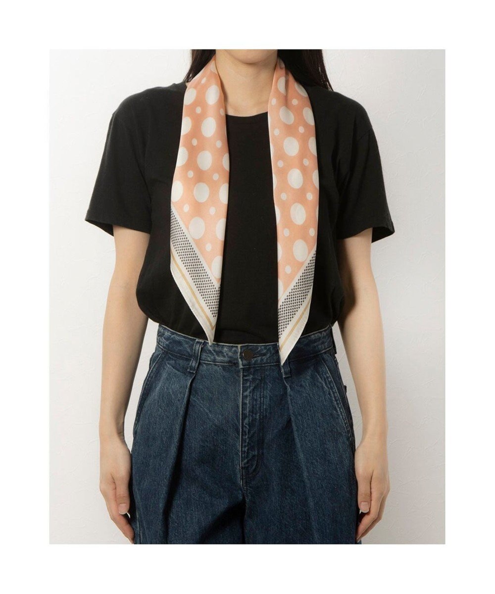 UNBILLION カシュネ cache nez / ドット柄スカーフ 