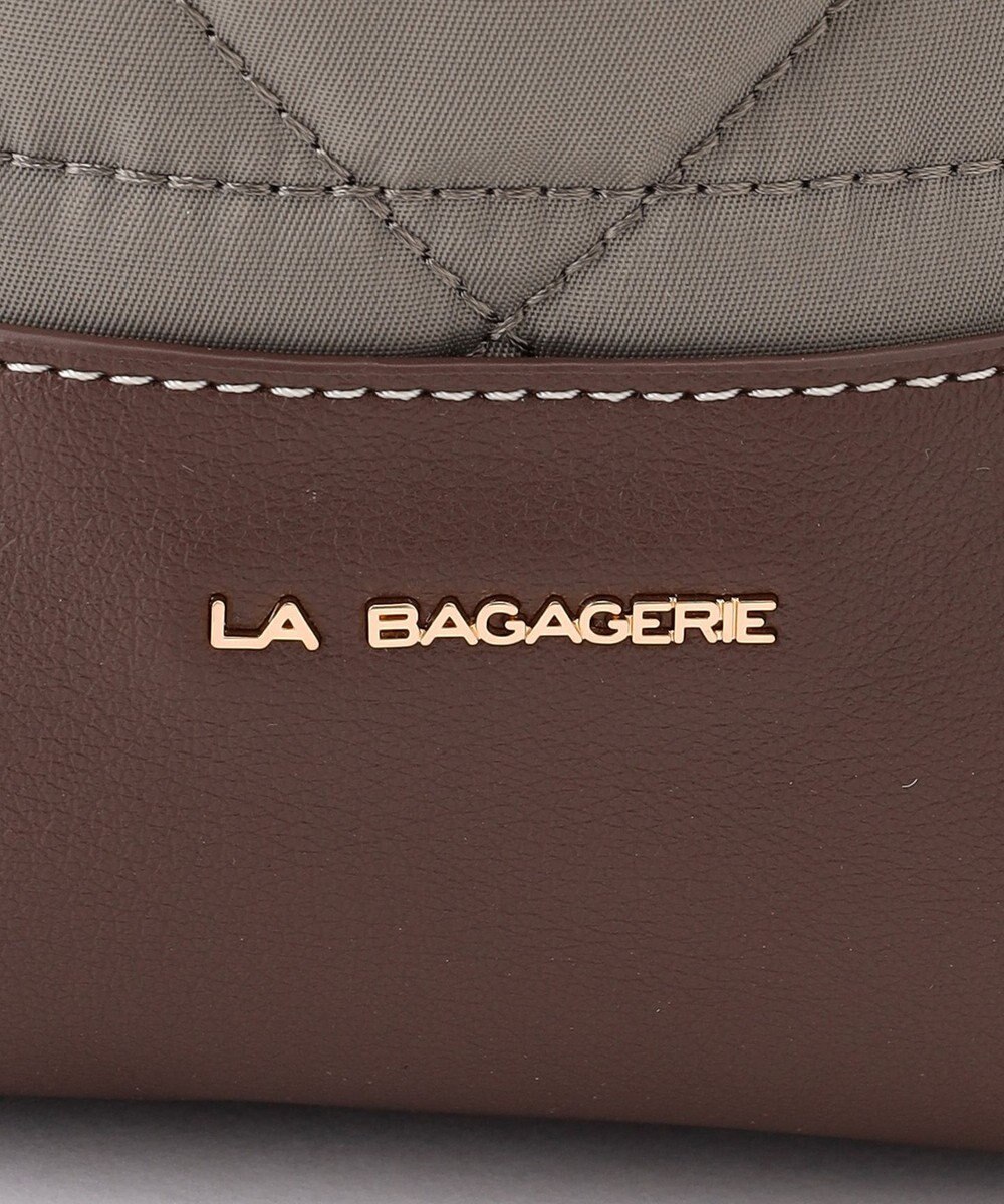 LA BAGAGERIE グリッドキルティングトート 