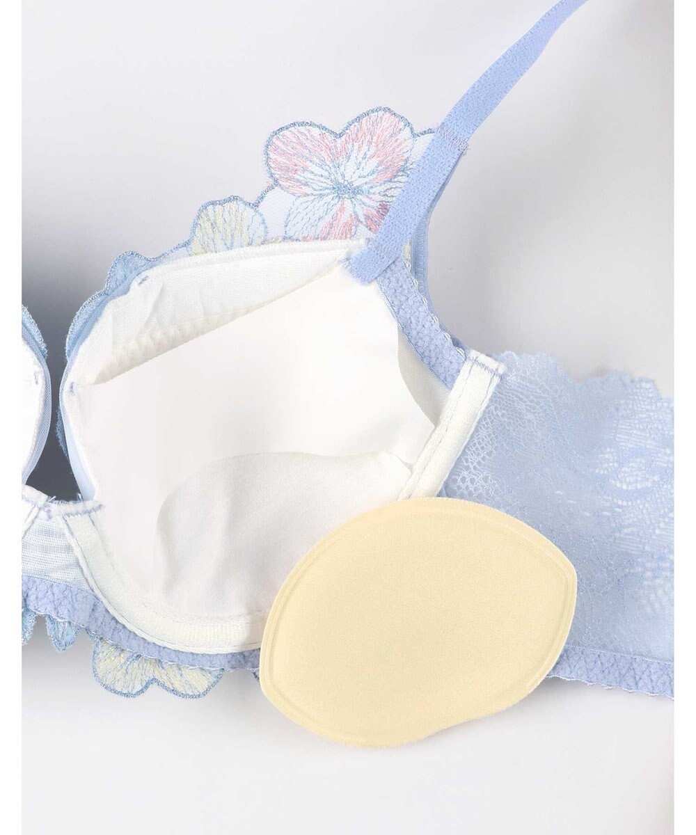 AMPHI ブラジャー ふっくらまる胸キープ 脇高設計 脇・背中スッキリ【Hold Day Bra】 BYJ311 アンフィ／ワコール 