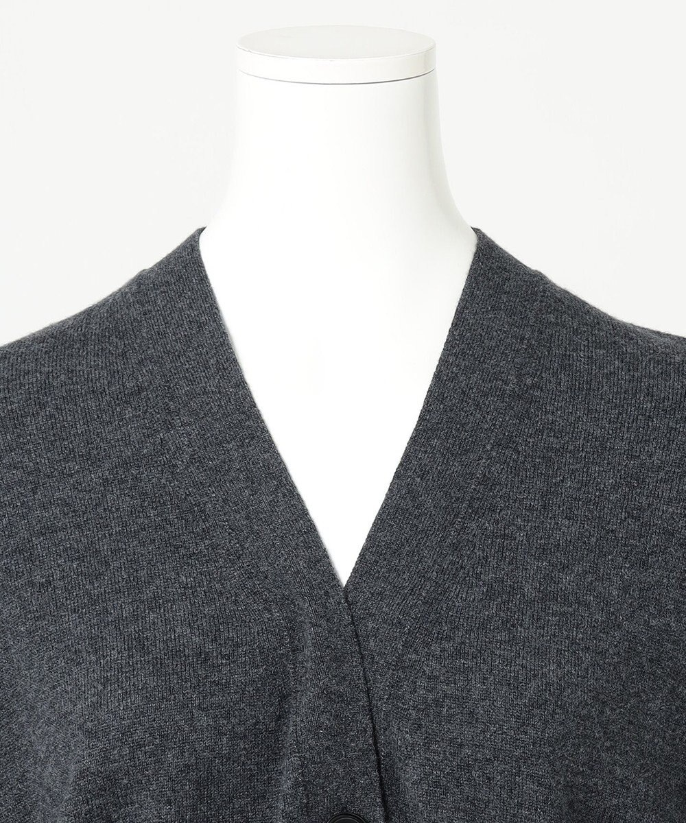 23区 【R(アール)】ウールカシミヤ Vネックカーディガン 
