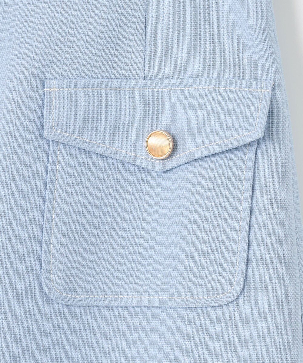 Feroux 【洗える】フラップナロー スカート 