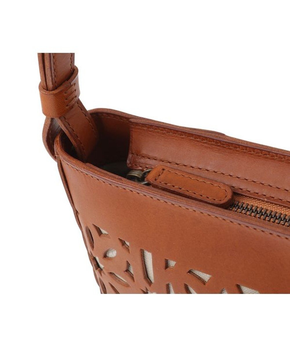 genten セイル カットワーク　ショルダーバッグ 