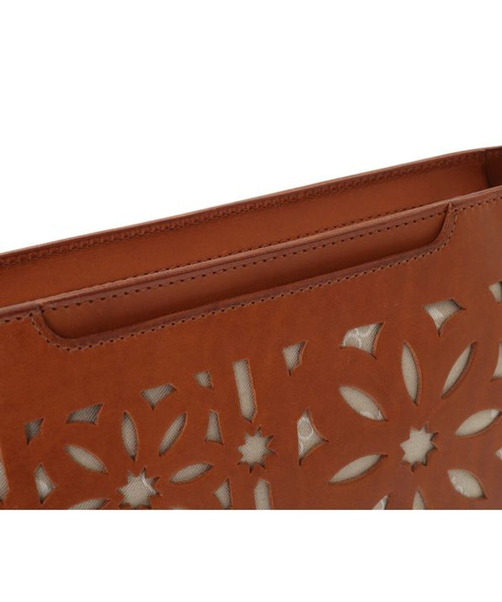 genten セイル カットワーク　ショルダーバッグ 