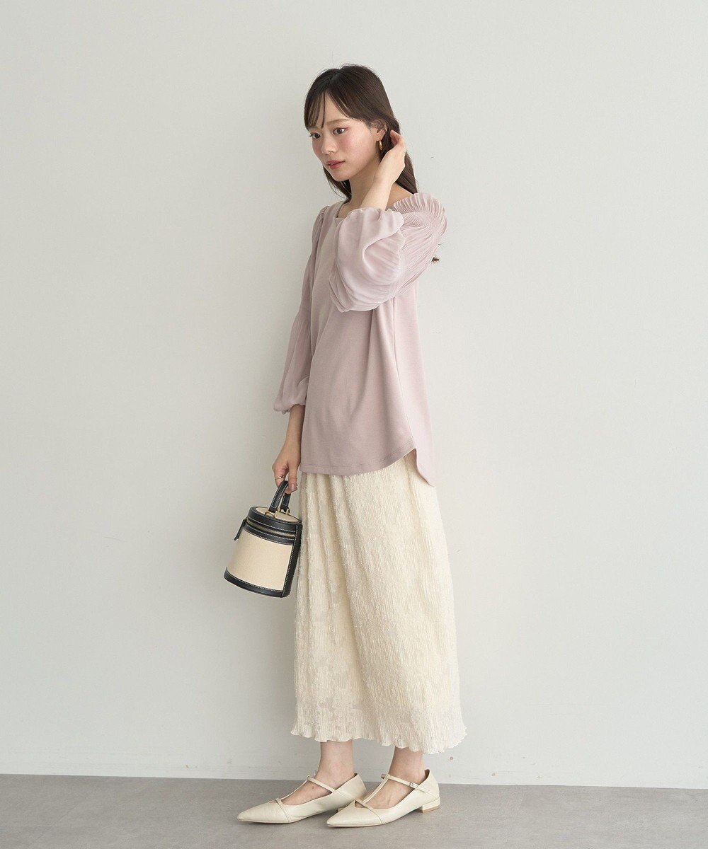 earth music&ecology マジョリカプリーツプルオーバー 