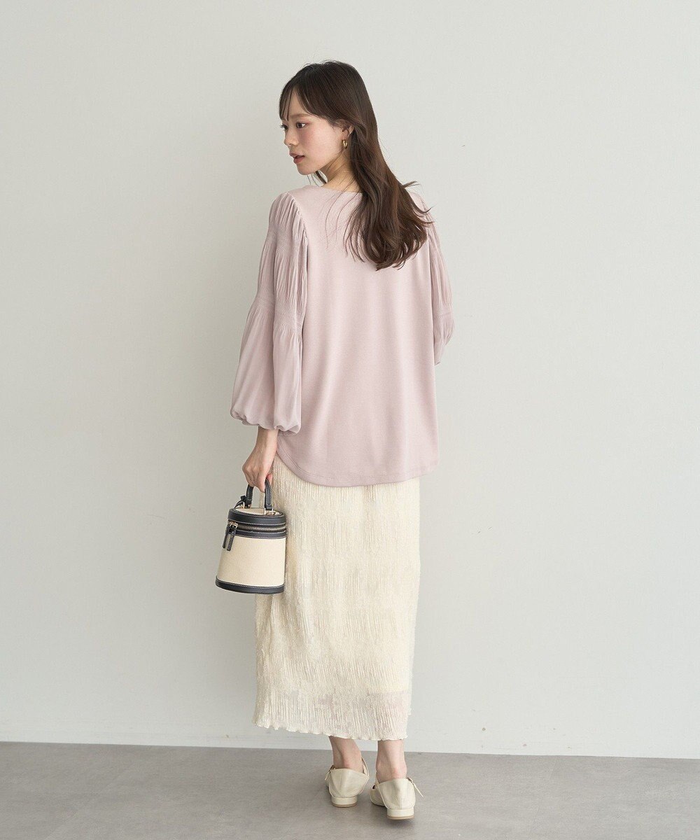 earth music&ecology マジョリカプリーツプルオーバー 