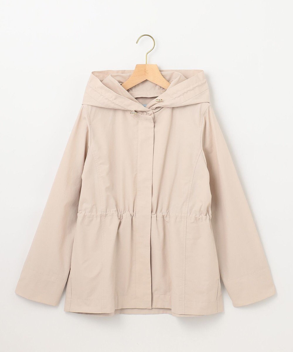 組曲 L 【フード取り外し可】2WAYショート丈ライトアウター 