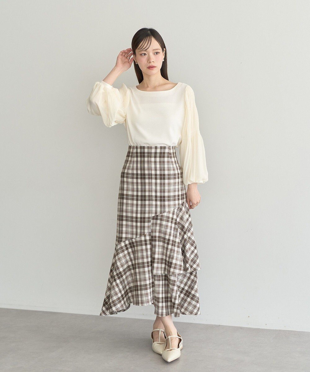 earth music&ecology マジョリカプリーツプルオーバー 