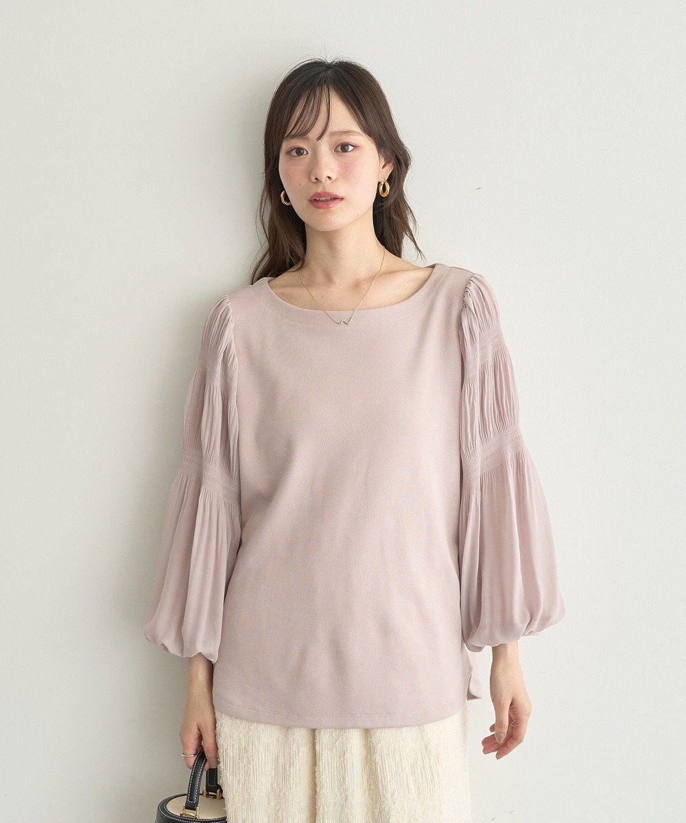 earth music&ecology マジョリカプリーツプルオーバー 