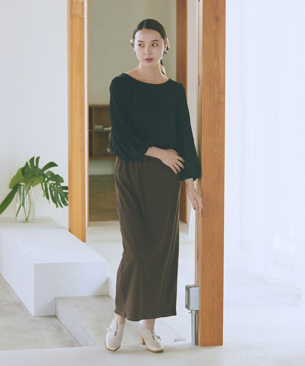 earth music&ecology マジョリカプリーツプルオーバー 