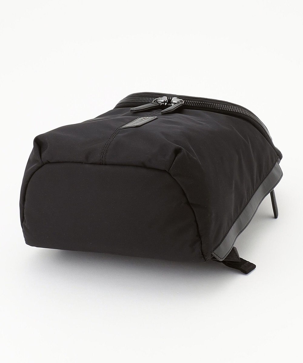 Y'SACCS 【CORDURA×リサイクルレザー】ラウンドフラップミニリュック 