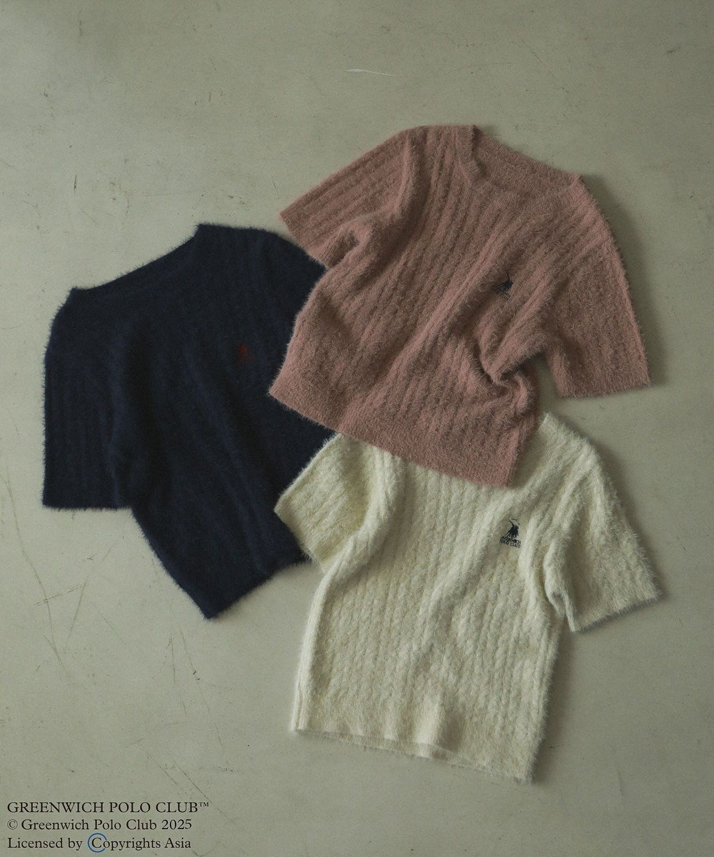 Green Parks ＧＲＥＥＮＷＩＣＨ　ＰＯＬＯ　ＣＬＵＢニットプルオーバー 