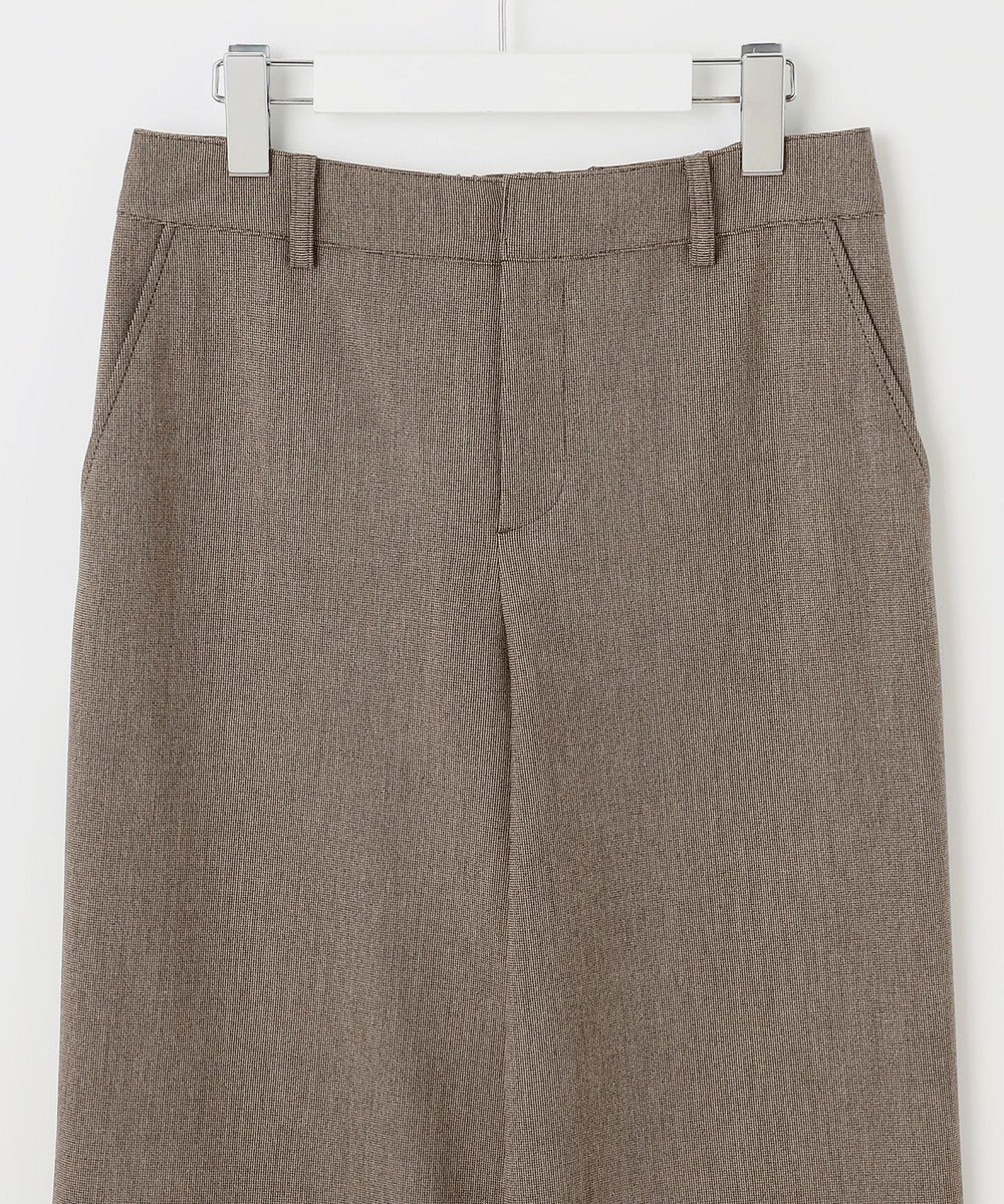 J.PRESS LADIES L 【洗える】T/Rアルガンシルク ワイド パンツ 