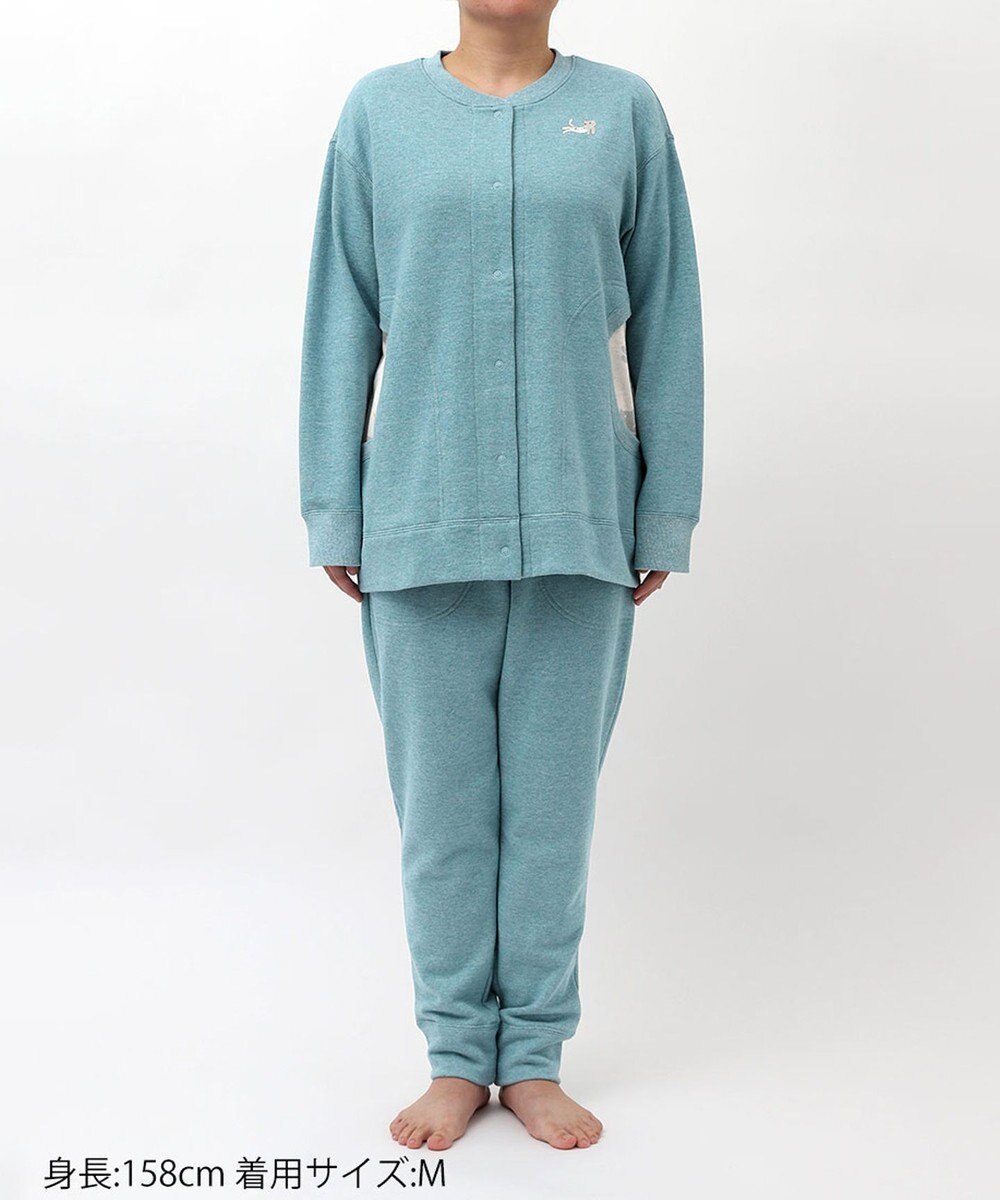 tsumori chisato SLEEP ツモリチサト カーディガン 長袖 ルームウェア 綿100%(本体) レディース UTX586 /ワコール 