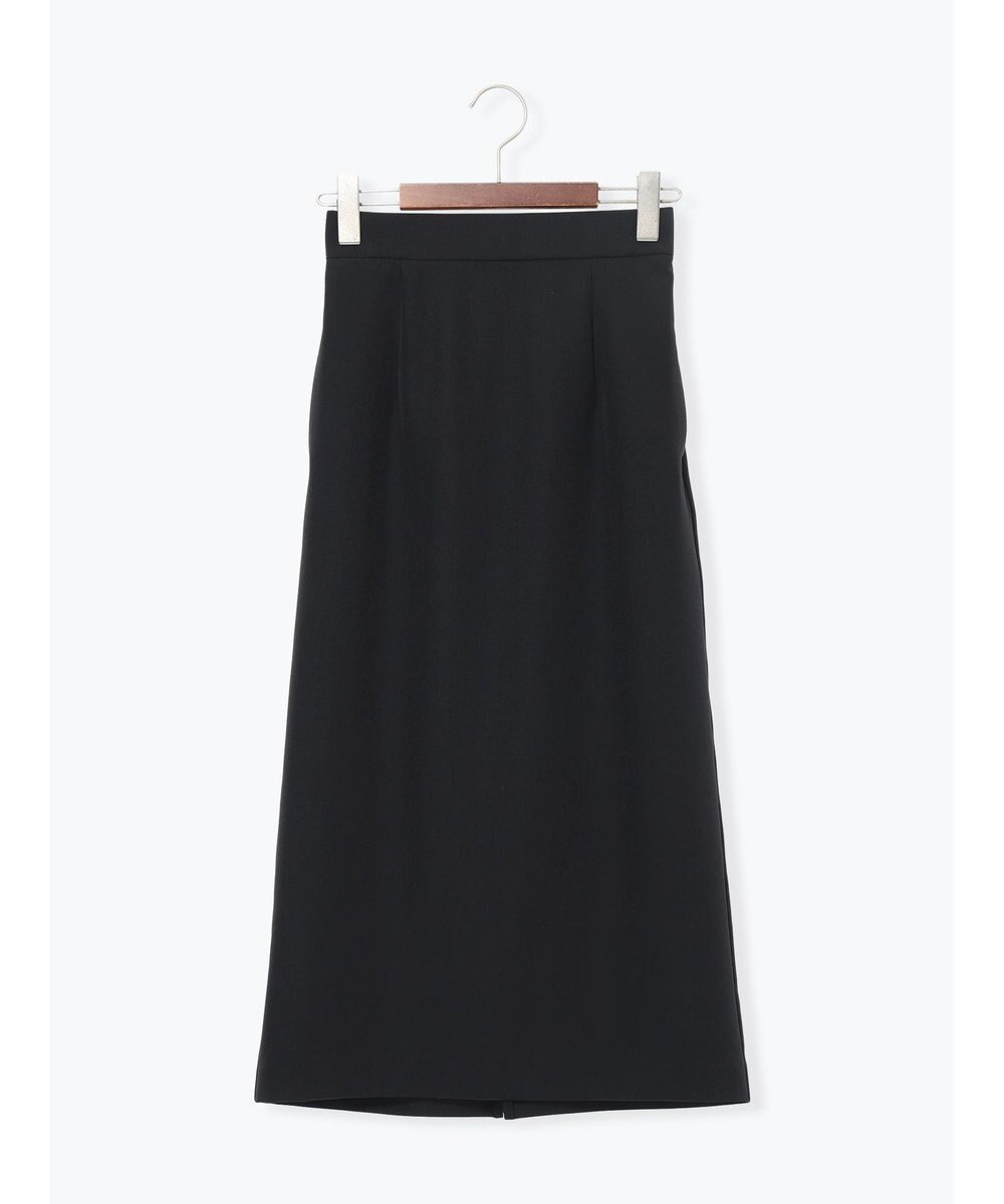 Te chichi 【雑誌掲載アイテム】ダブルクロスイージーナロースカート 