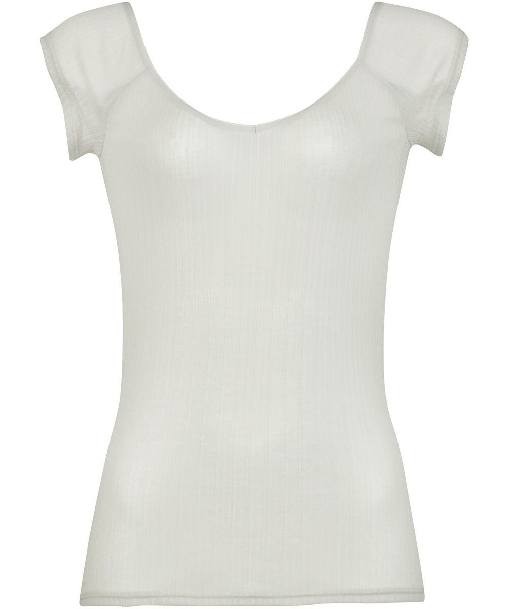 WACOAL インナー 薄くて軽い 綿混リブ素材 抗菌防臭 吸汗速乾性 通気性 夏 半袖 レディース CLC792 /ワコール 