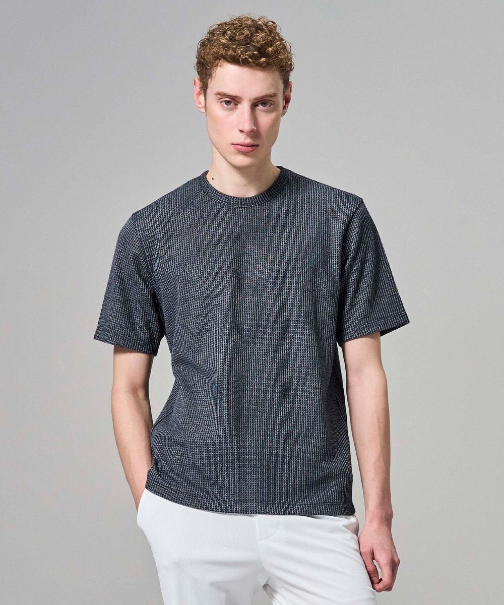 JOSEPH HOMME 【新色追加】メランジクロスジャージー　クルーネックカットソー 