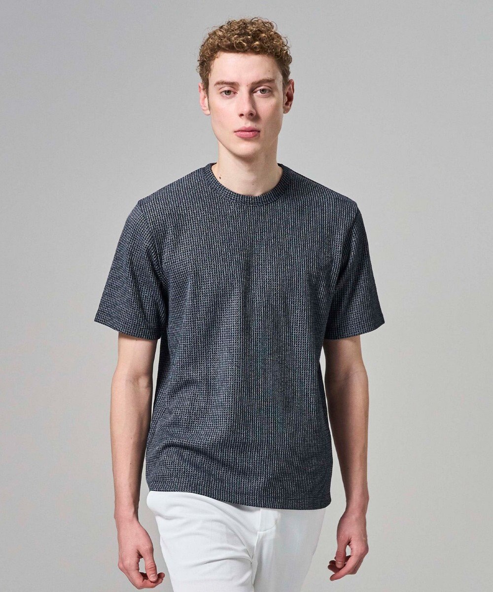 JOSEPH HOMME 【新色追加】メランジクロスジャージー　クルーネックカットソー 