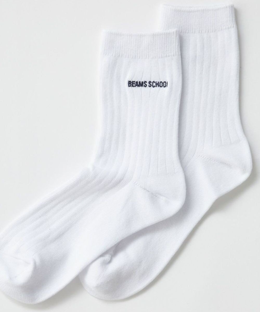 BEAMS SCHOOL 18cm丈スクールソックス 