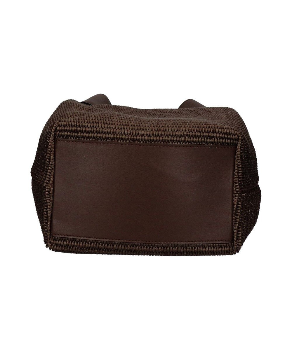 INTER-CHAUSSURES 【LORISTELLA】ワンハンドル異素材コンビネーション巾着バッグ 