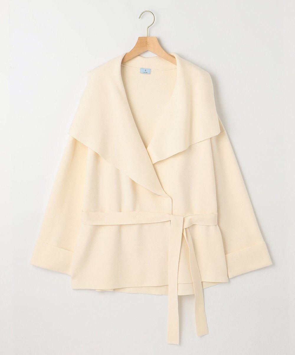 組曲 【軽羽織】ショールカラー カーディガン 