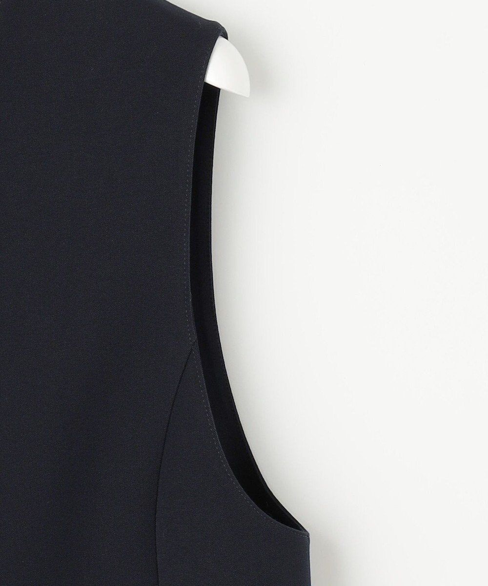 J.PRESS LADIES L 【洗える】T/Rアルガンシルク ジレ 