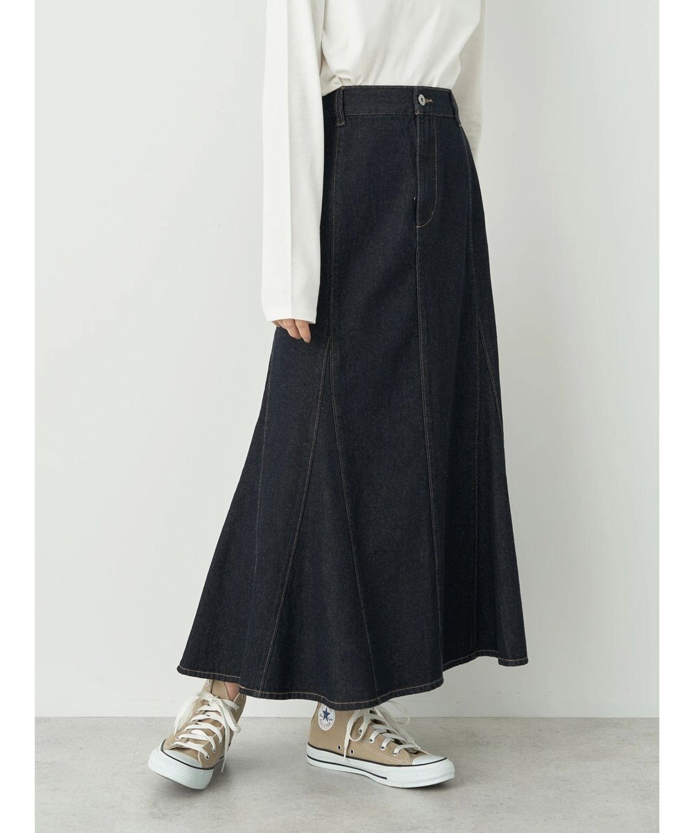 earth music&ecology デニムマーメイドスカート 