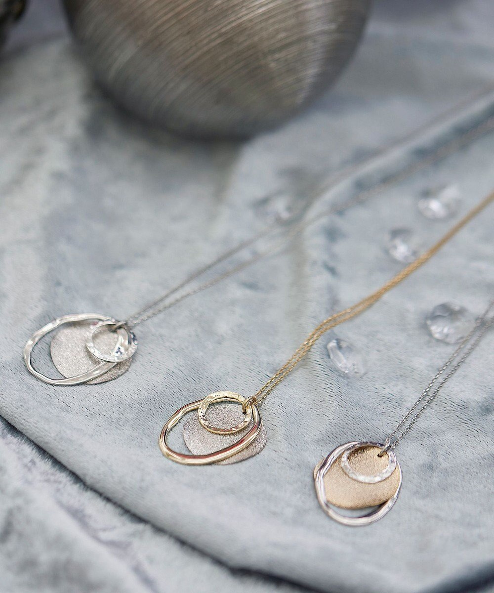 Tiaclasse 【安田美沙子さん着用・日本製】プレートリングネックレス 