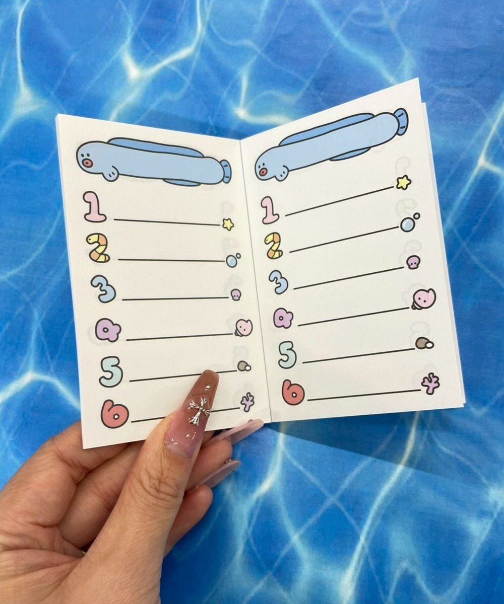 WEGO 海フレンズメモ 