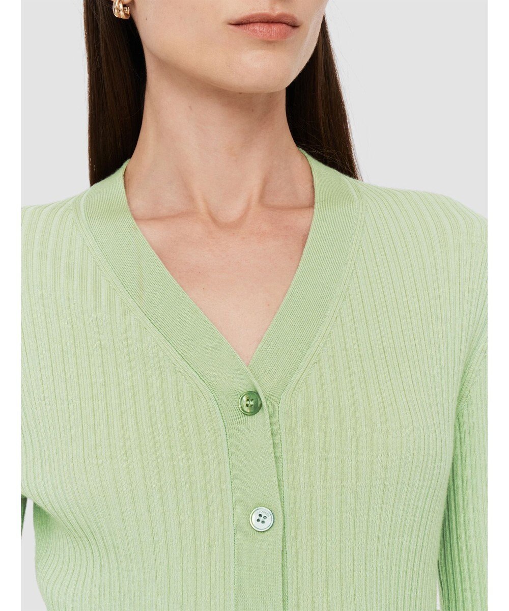 JOSEPH 【洗える】ファインリブメリノ　カーディガン 