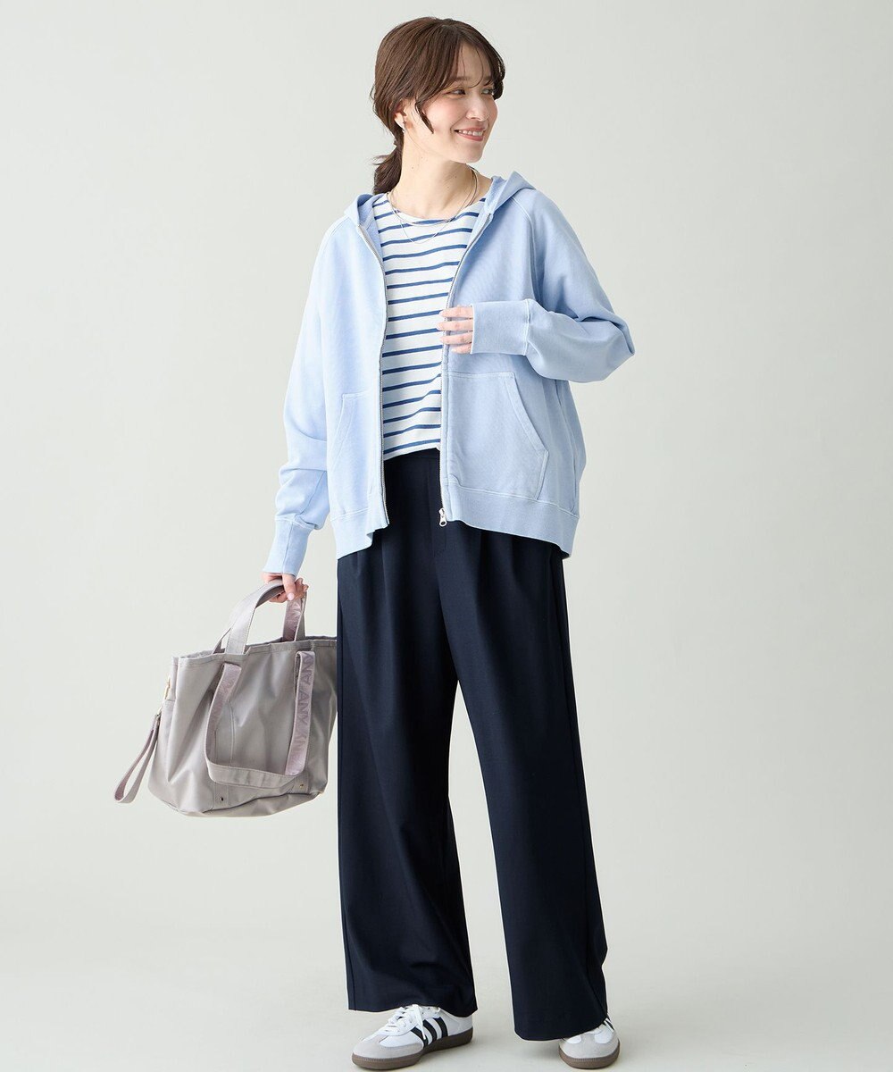 ANY L ピグメントパーカー 