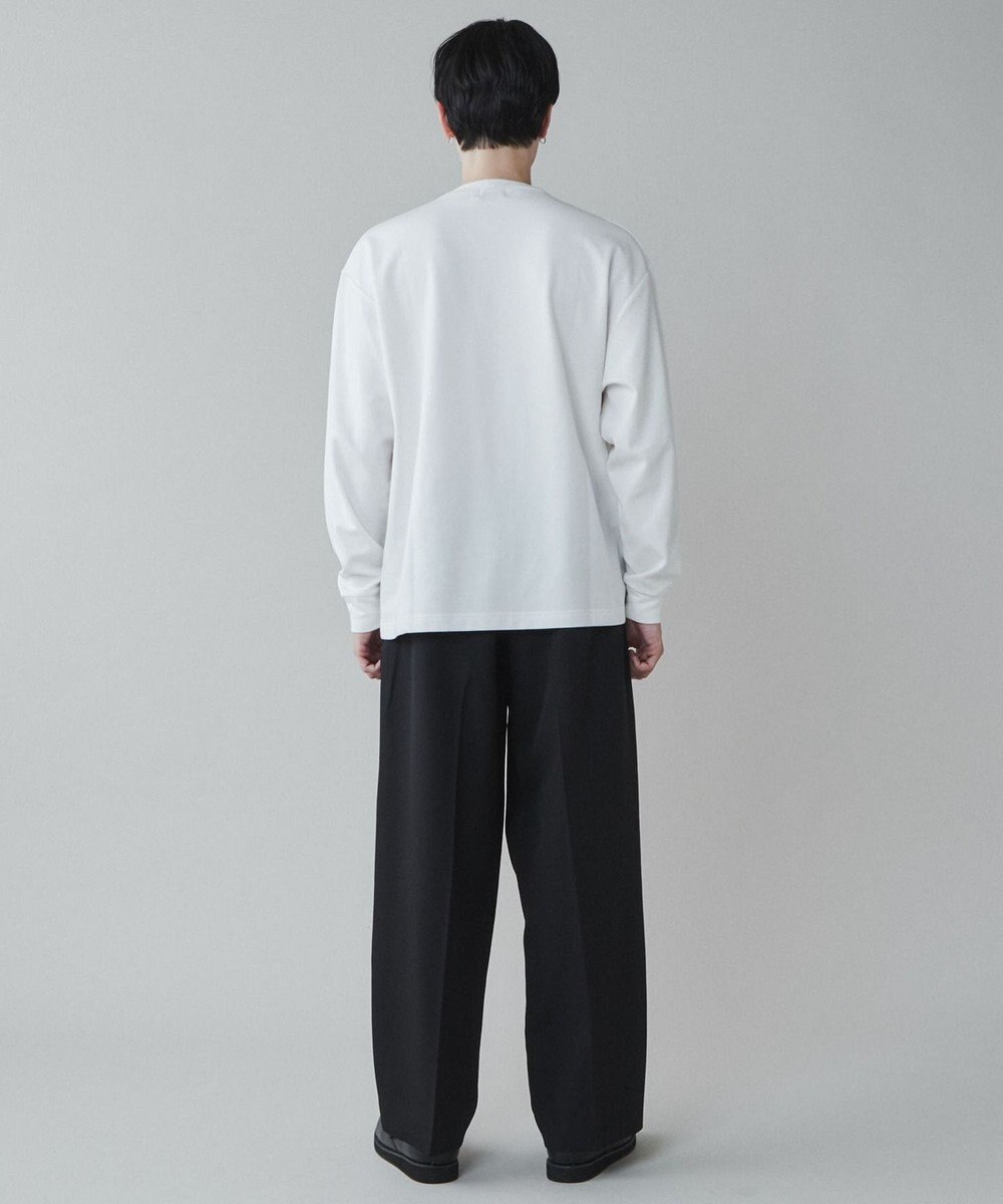 WEGO トロミ　ベルト付きワイドスラックス 