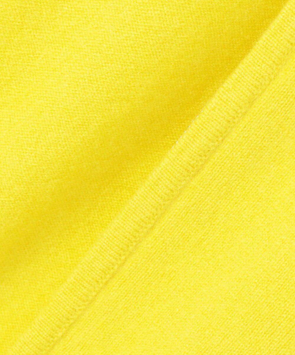 23区 L 【見上愛さん着用/洗える】ピュアカシミヤ ジップアップ ニット パーカー 