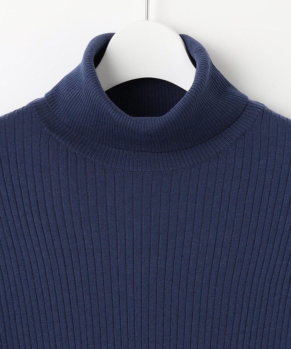 自由区 L 【WEB限定/セット着用可】セミウーステッド タートルネック 