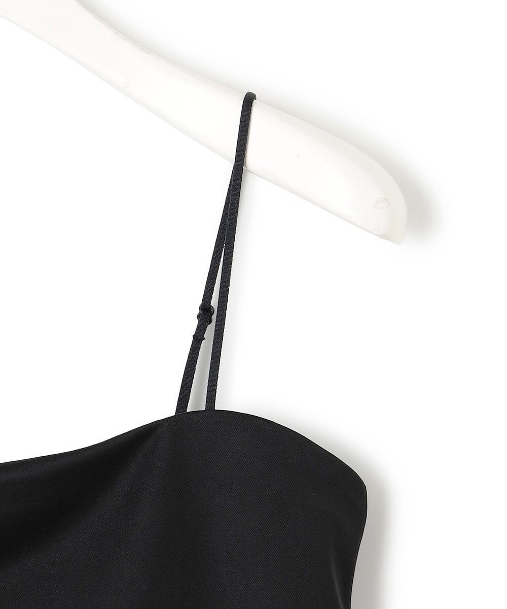 ICB L 【接触冷感・UVケア・速乾・洗える】カップ付きサテンキャミソール 