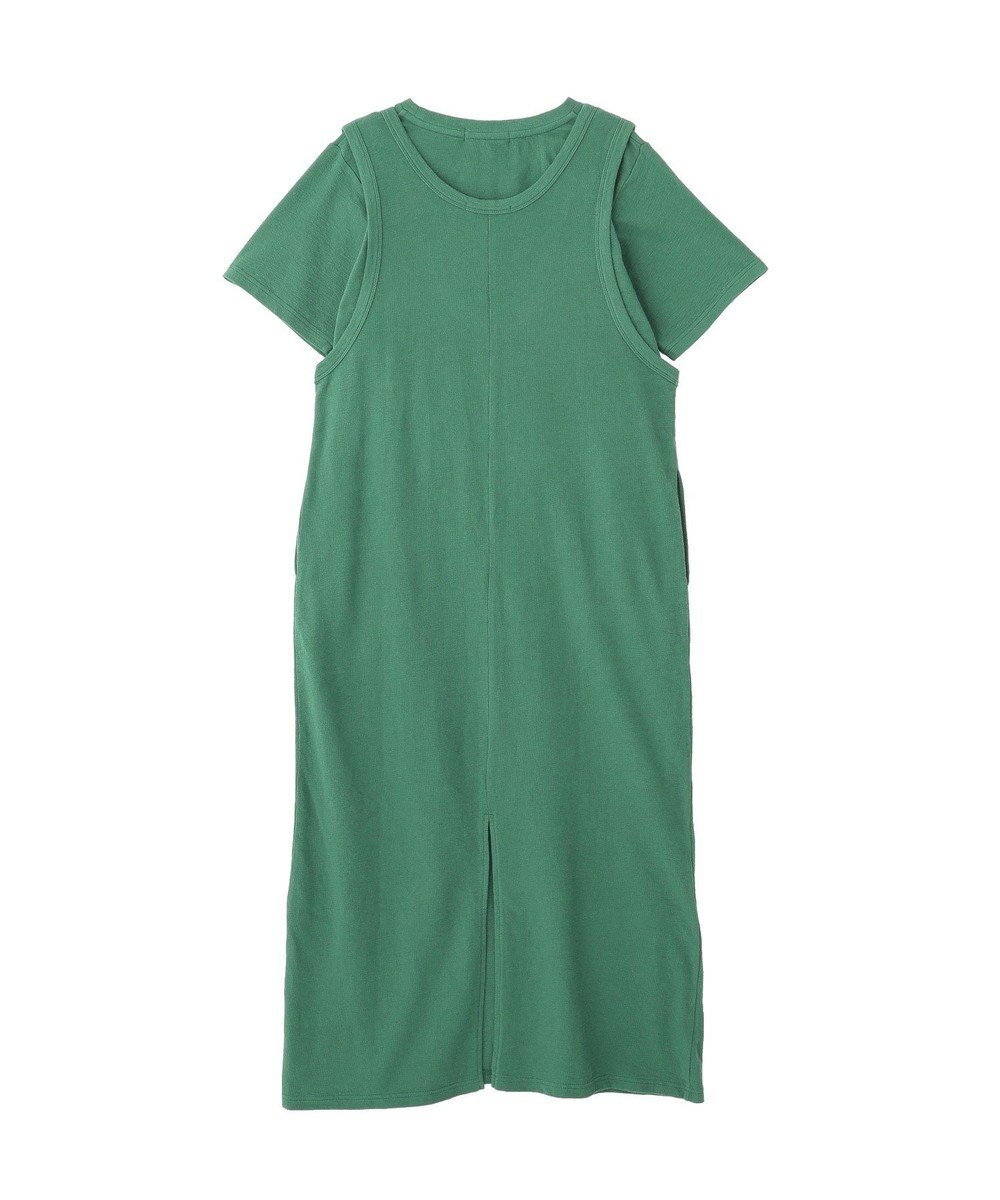 AMERICAN HOLIC 【2点セット】Tシャツ＋Uネックワンピース 