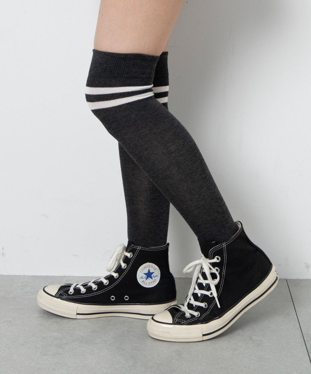 WEGO 2ラインハイソックス 