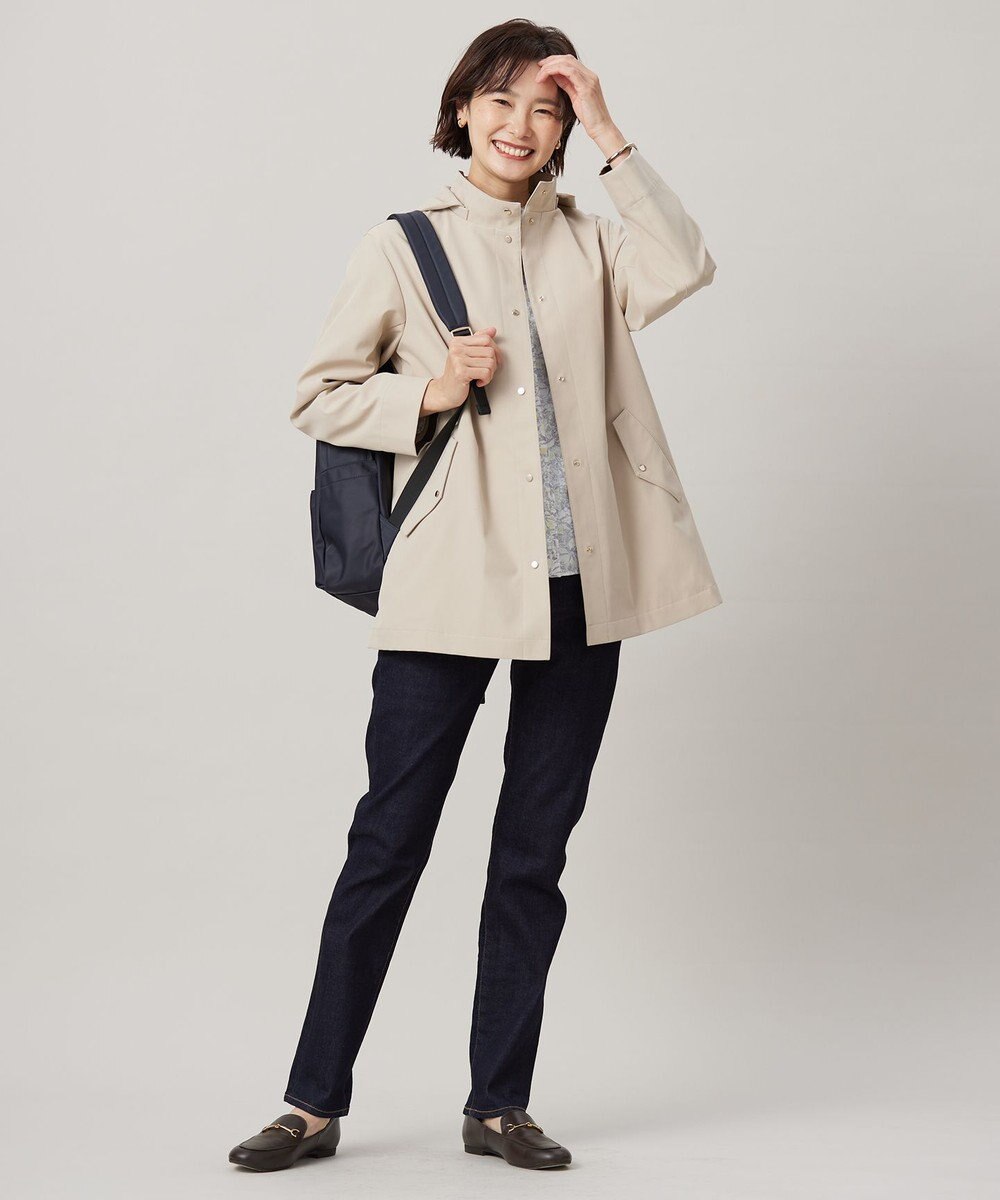 J.PRESS LADIES S 【洗える】BASIC STRETCH DENIM スキニー パンツ 