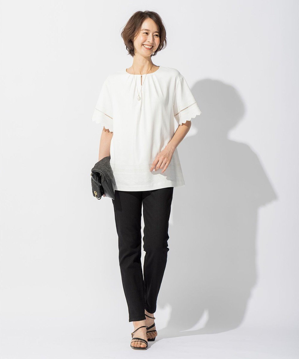 自由区 【WE WANT/新色登場/着丈+2cm 】365DENIM Ⅱ ストレートスリムデニム パンツ 