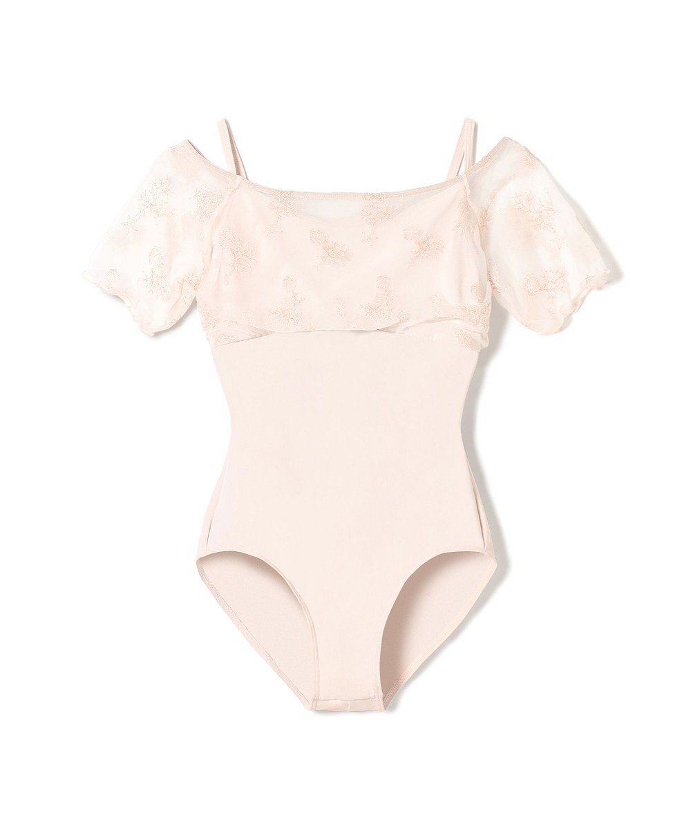 Chacott ハーフスリーブレオタード 