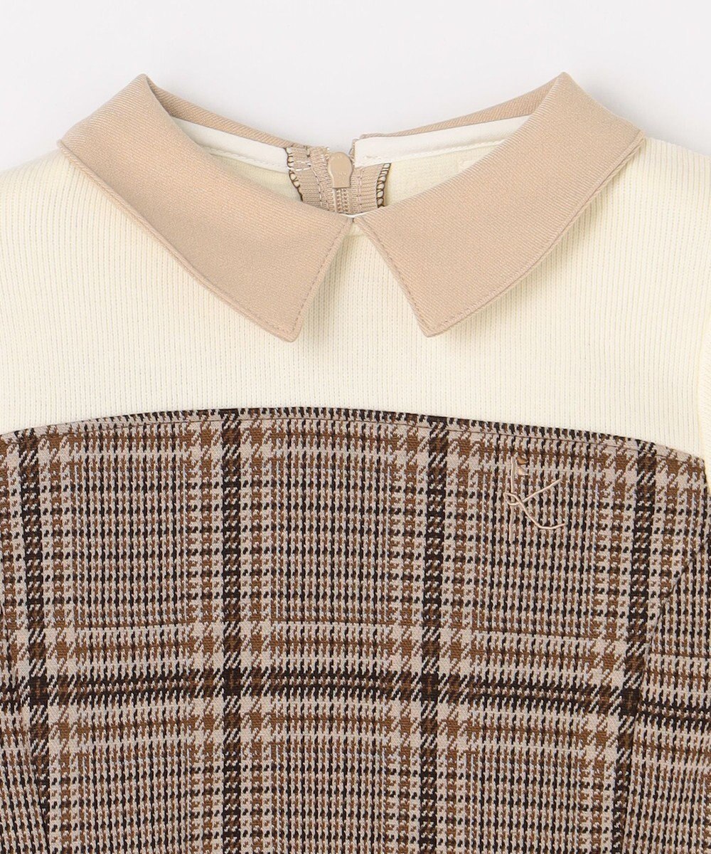 組曲 KIDS 【110-140㎝】レディチェック ワンピース 