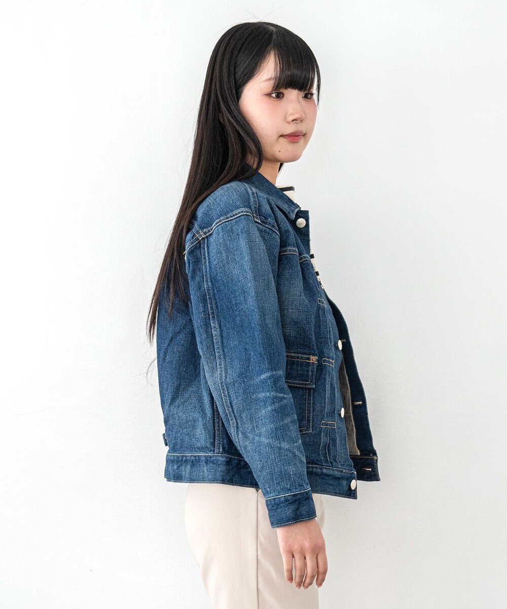 caqu modern jacket type 2nd. デニムジャケット USED WASH 