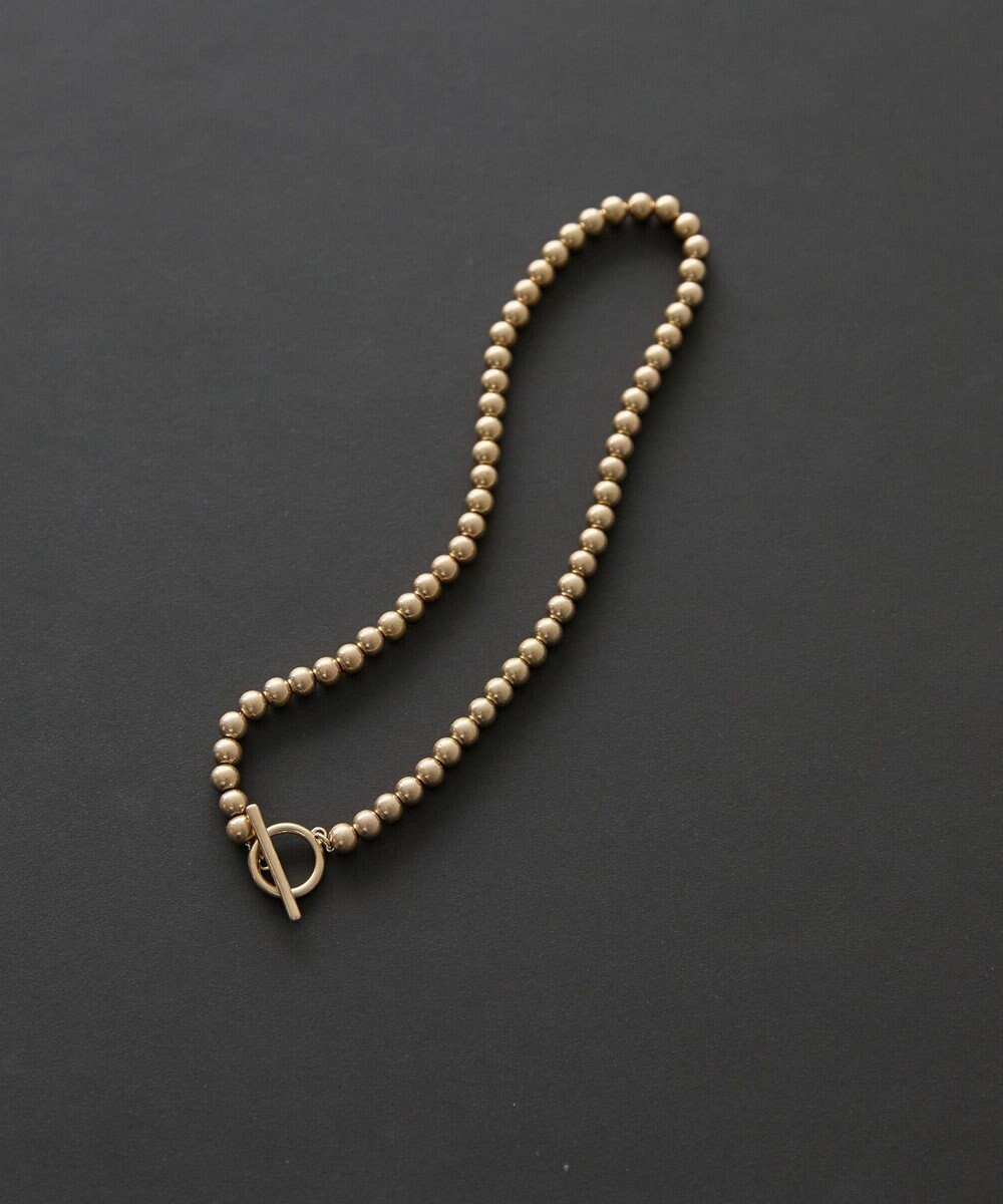 AMERICAN HOLIC メタルボールマンテルネックレス 