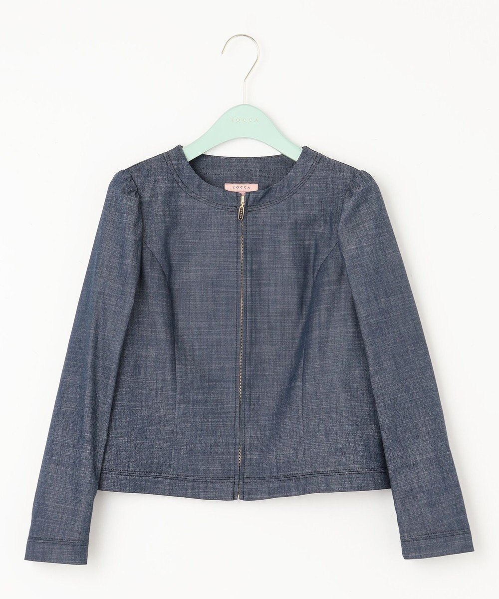 TOCCA 【消臭＆洗える！】SQUERE DENIM JACKET デニムジャケット 
