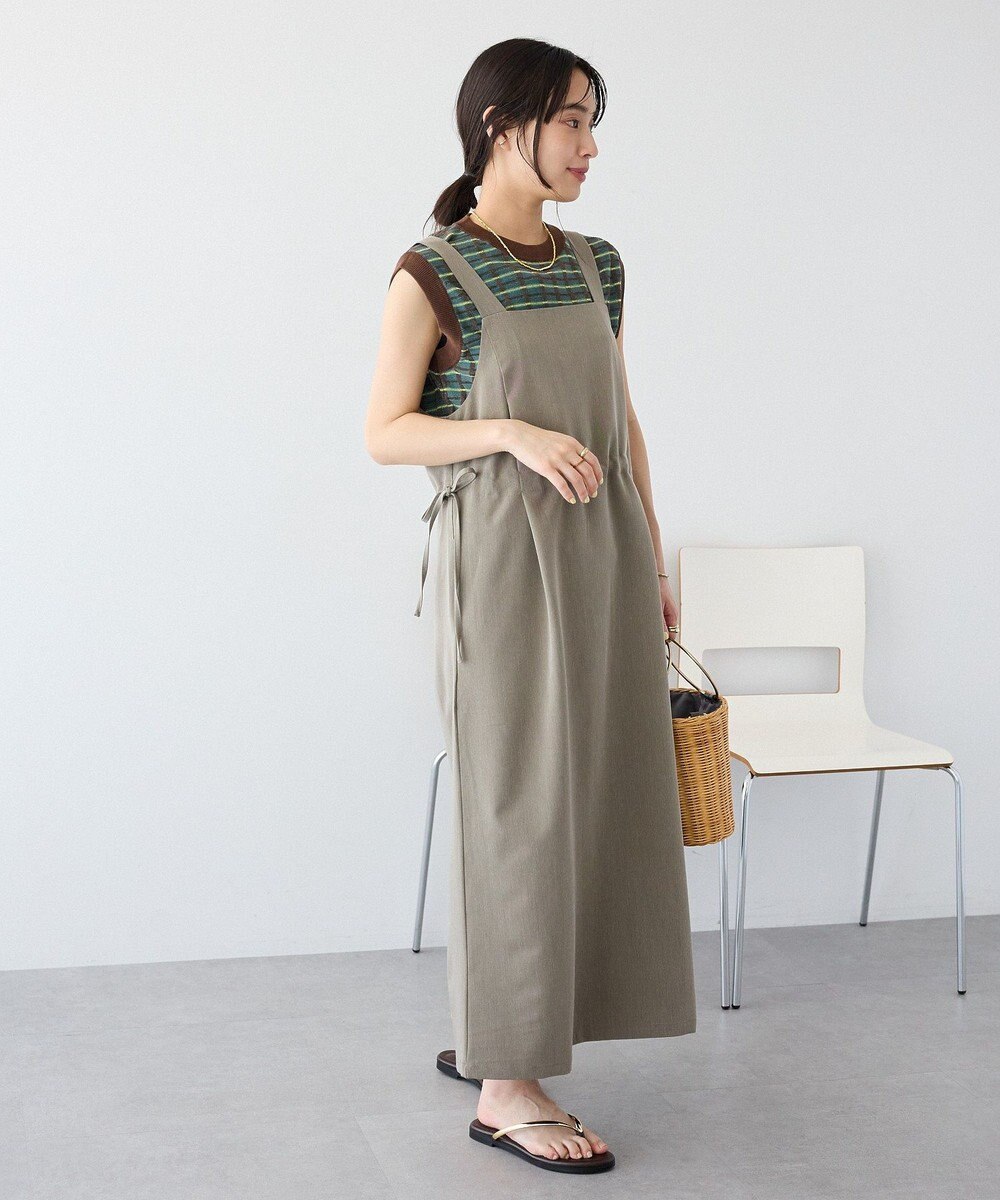 CRAFT STANDARD BOUTIQUE サイドギャザージャンパースカ－ト 