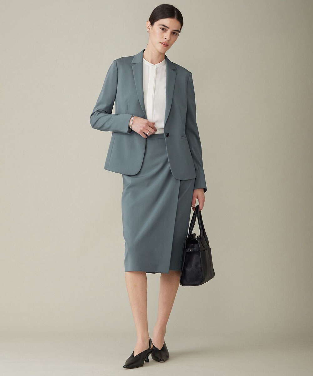 ICB  【新色追加・防シワ・速乾・洗える】Fied ラップ風スカート 